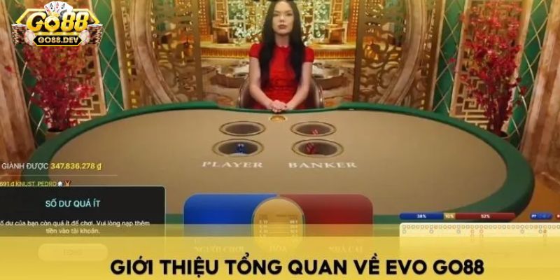 Giới thiệu về live casino Go88 chân thực, hiện đại